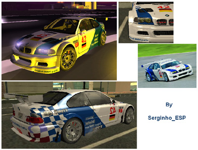 BMW M3 GTR Le mans